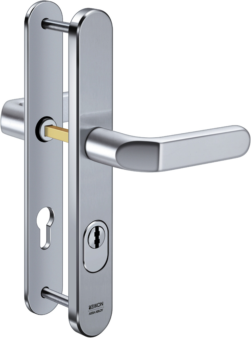 IKON S633 Stahl-Schutzbeschlag Drücker/Drücker IKON S633 Stahl-Schutzbeschlag Drücker/Drücker