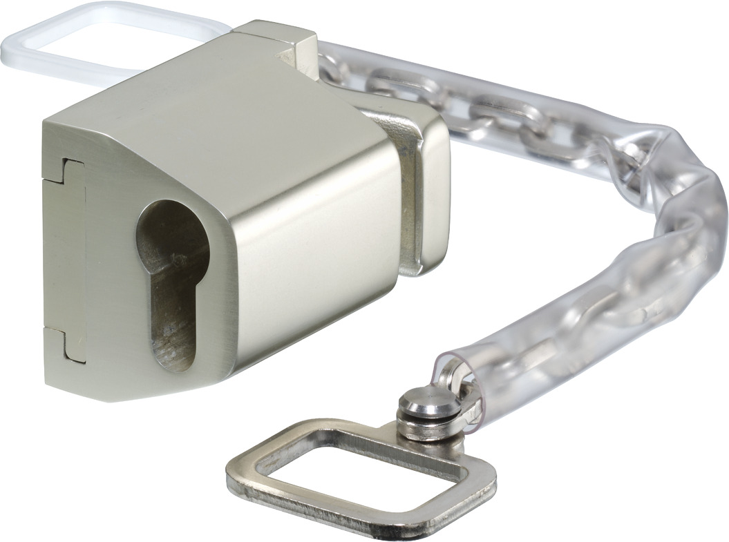 IKON 9M34 Türgriffkette vorgerichtet für Profilhalbzylinder